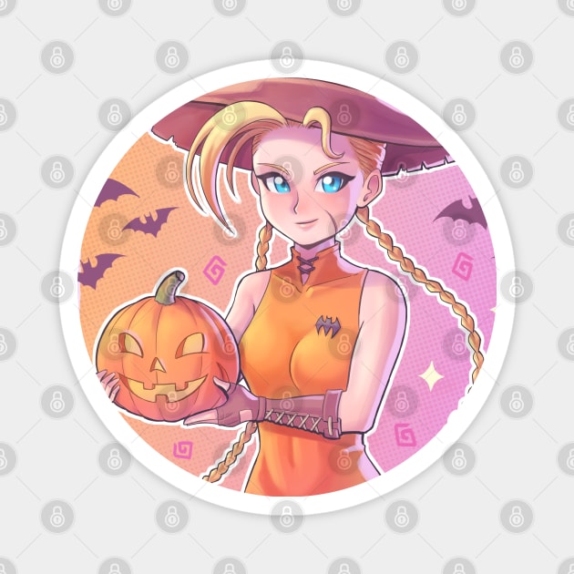 Cammy Halloween Magnet by MauroAlbatros